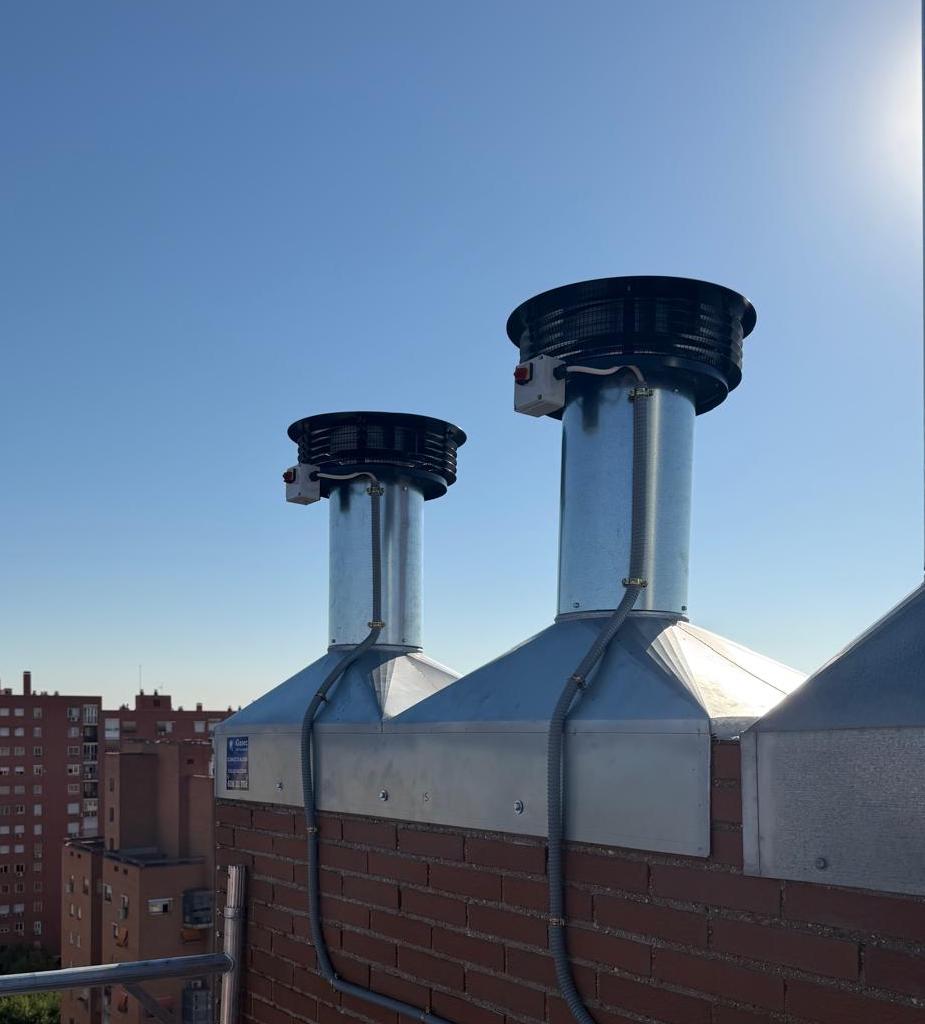 Ventilación de Shunt / Ventilación Mecánica de Chimeneas - foto 1