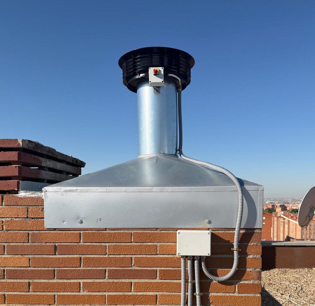 Ventilación de Shunt / Ventilación Mecánica de Chimeneas - foto 3