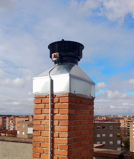 Ventilación de Shunt / Ventilación Mecánica de Chimeneas - foto 4