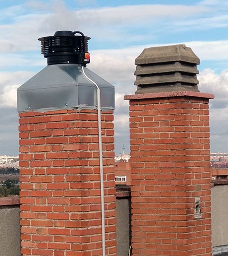 Ventilación de Shunt / Ventilación Mecánica de Chimeneas - foto 5